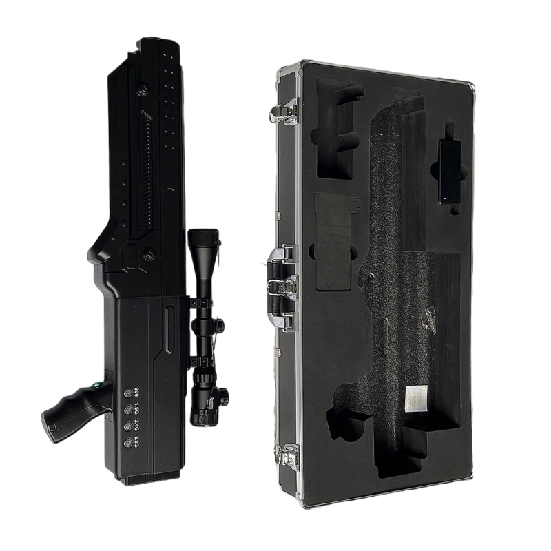  南头镇手持便携式枪型低空防御反制四通道A型